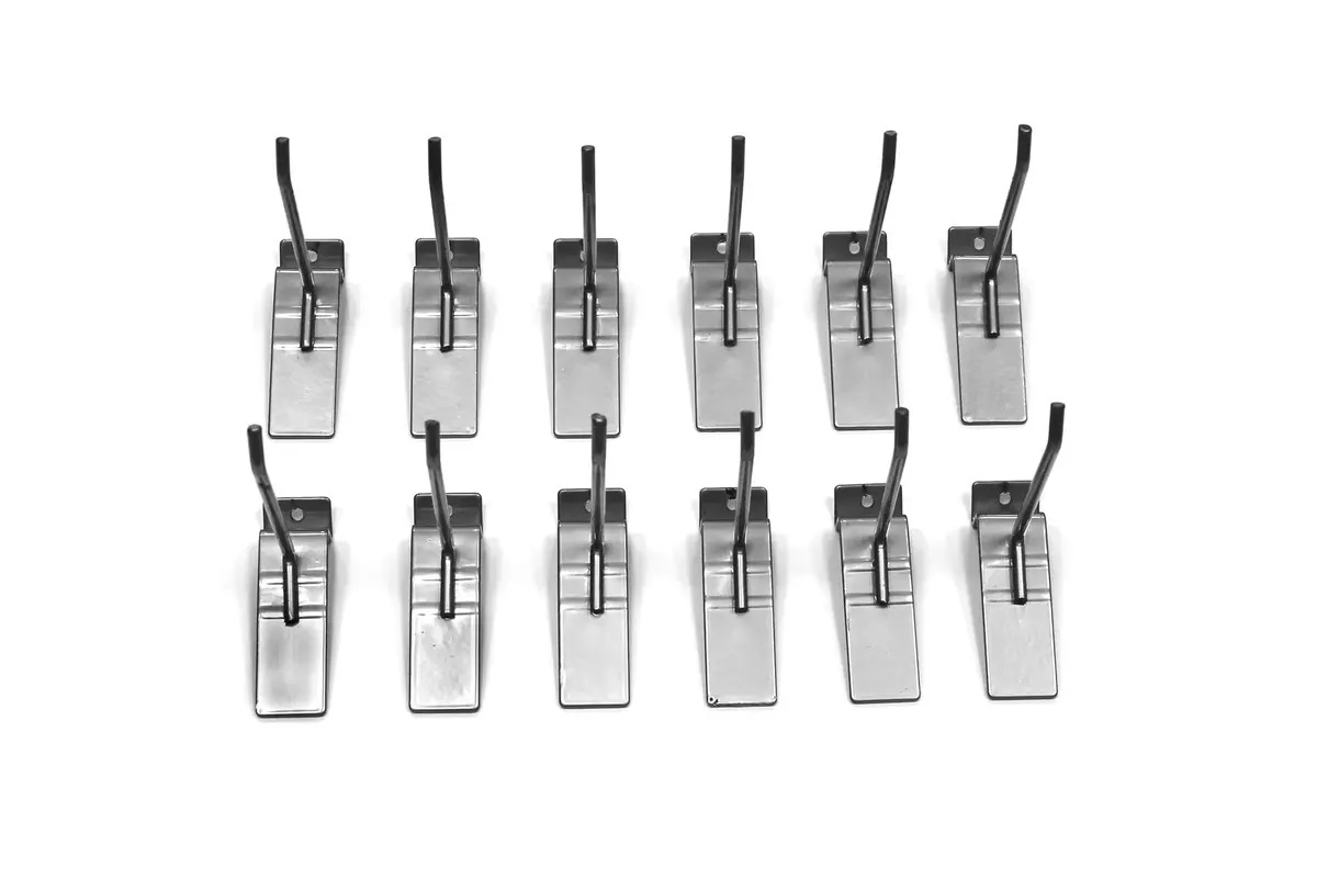 Proslat Slatwall 4 In. Hook - 12 Pack 1
