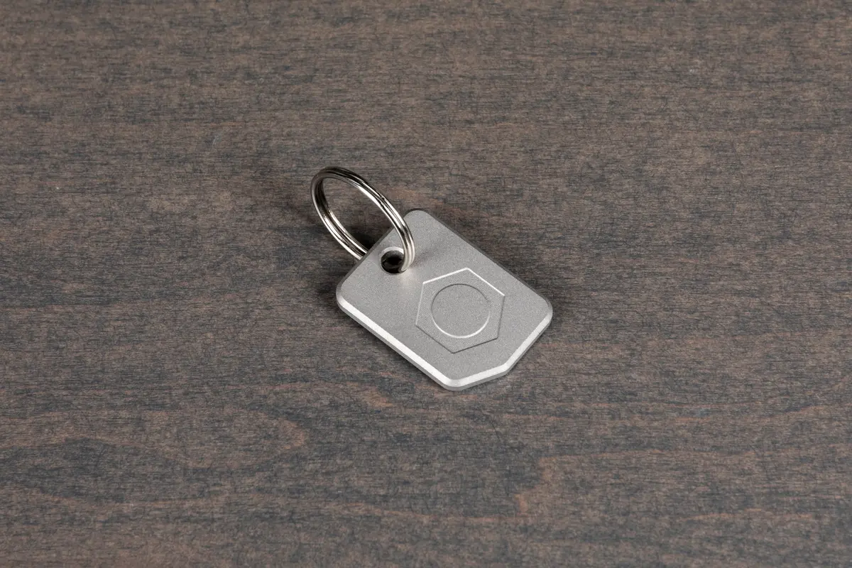 Titanium Raceseng Keychain 1