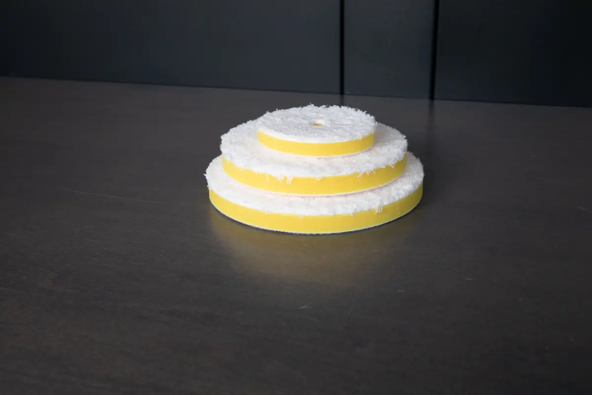 Rupes D-A Fine (Yellow) Microfiber Polishing Pad 1