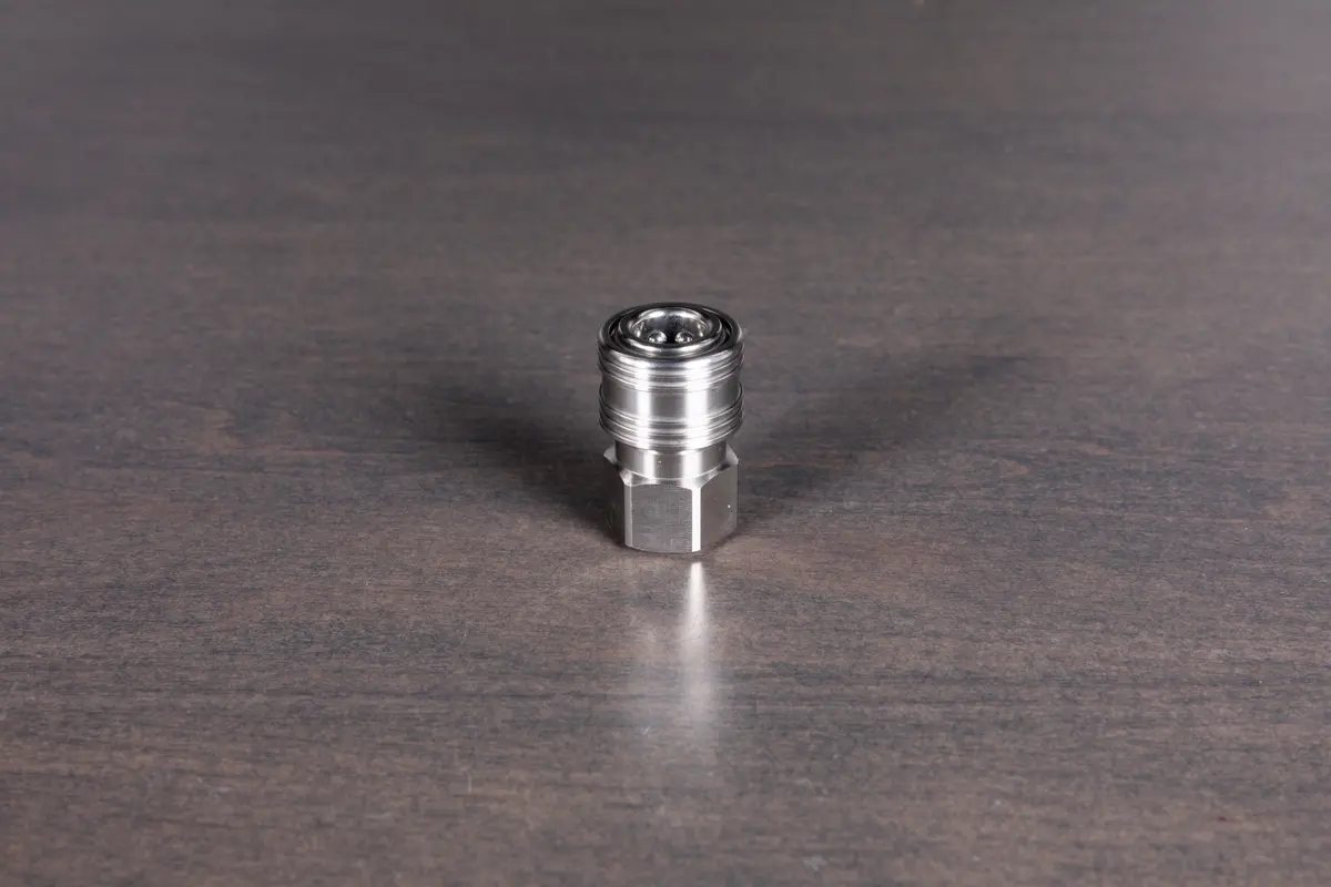 Prima Stainless Steel 1/4" Coupler 2