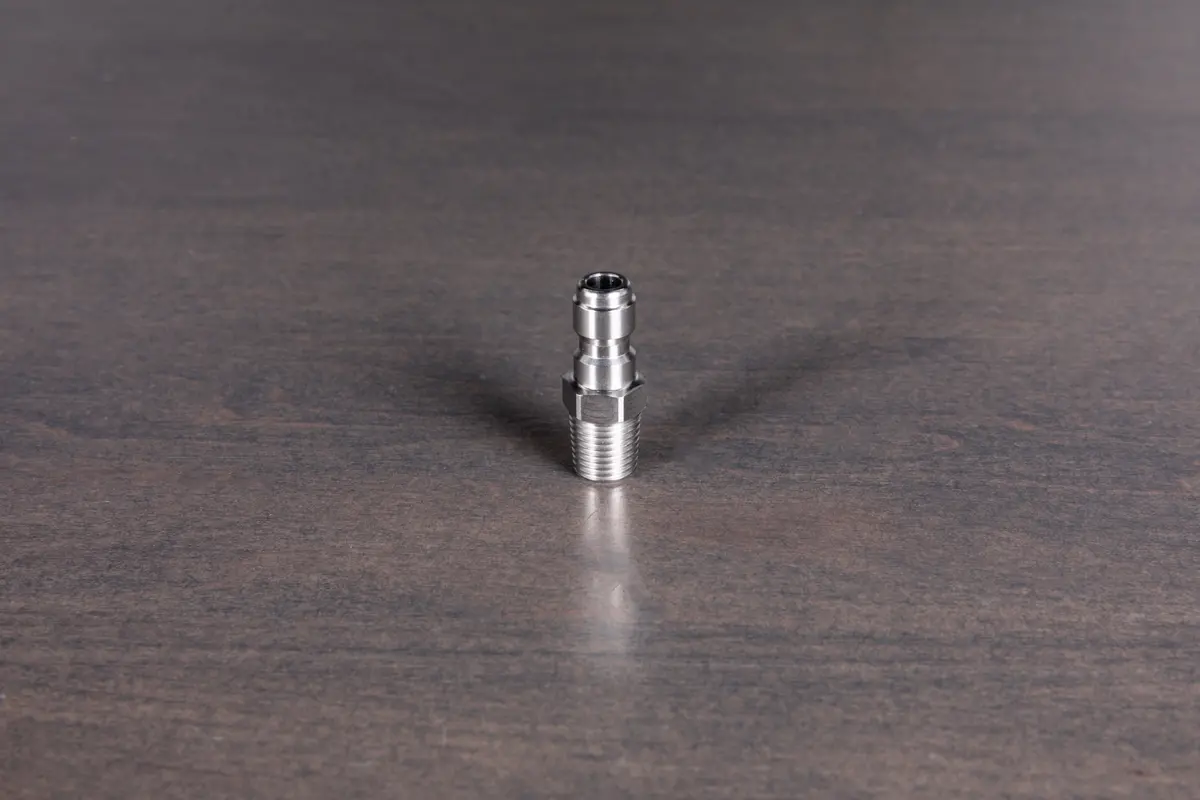 Prima Stainless Steel 1/4" Qc Plug 2