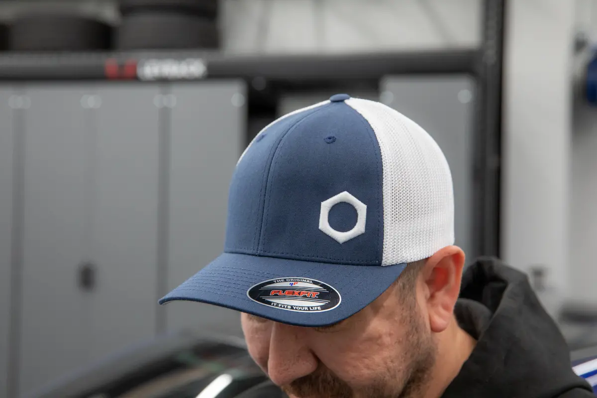 Obsessed Garage Raised Hex Hat - Flexfit 2