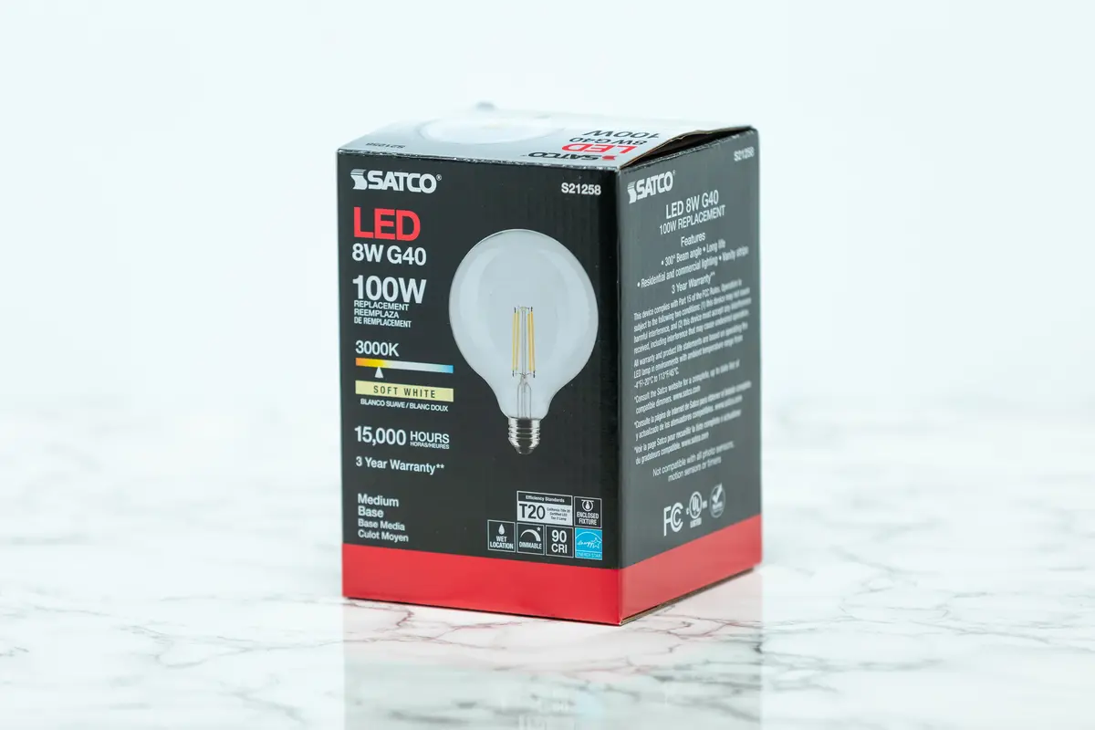 Satco G40 Globe Led Light Bulb 2