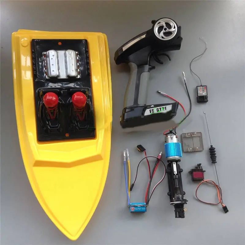 Rc Boat Hull Ship With Power Kit Full Drive Set 1