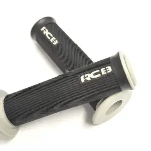 Rcb Universal Handlebar Grips - Black & White 1