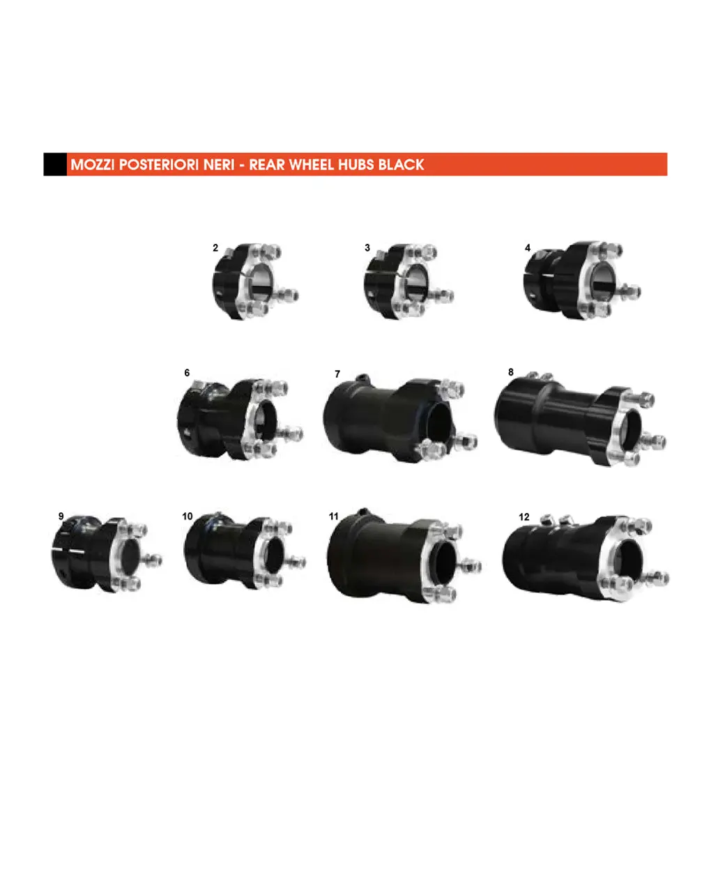 Gp Aluminium Rear Hubs 1