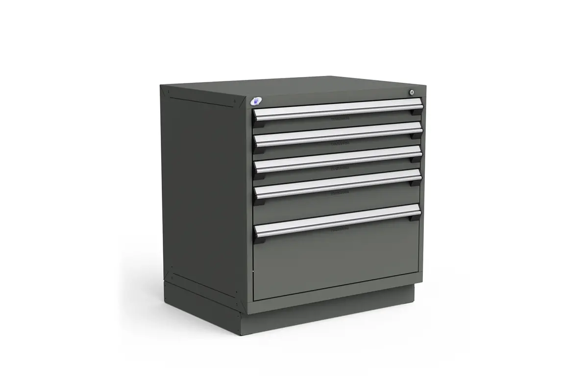 Rousseau 5 Drawer Cabinet - Layout 3 1