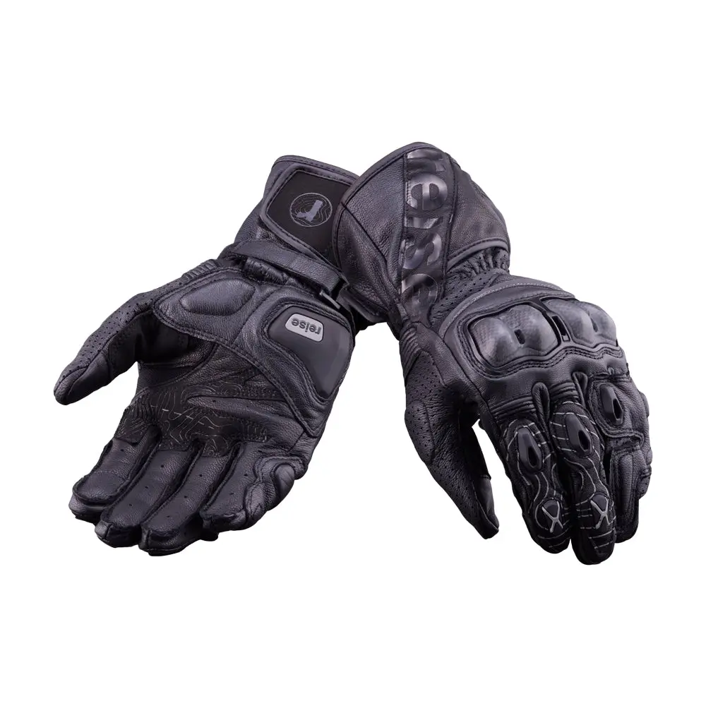 Rhodes - Full Gauntlet Touring Gloves (Black) 1