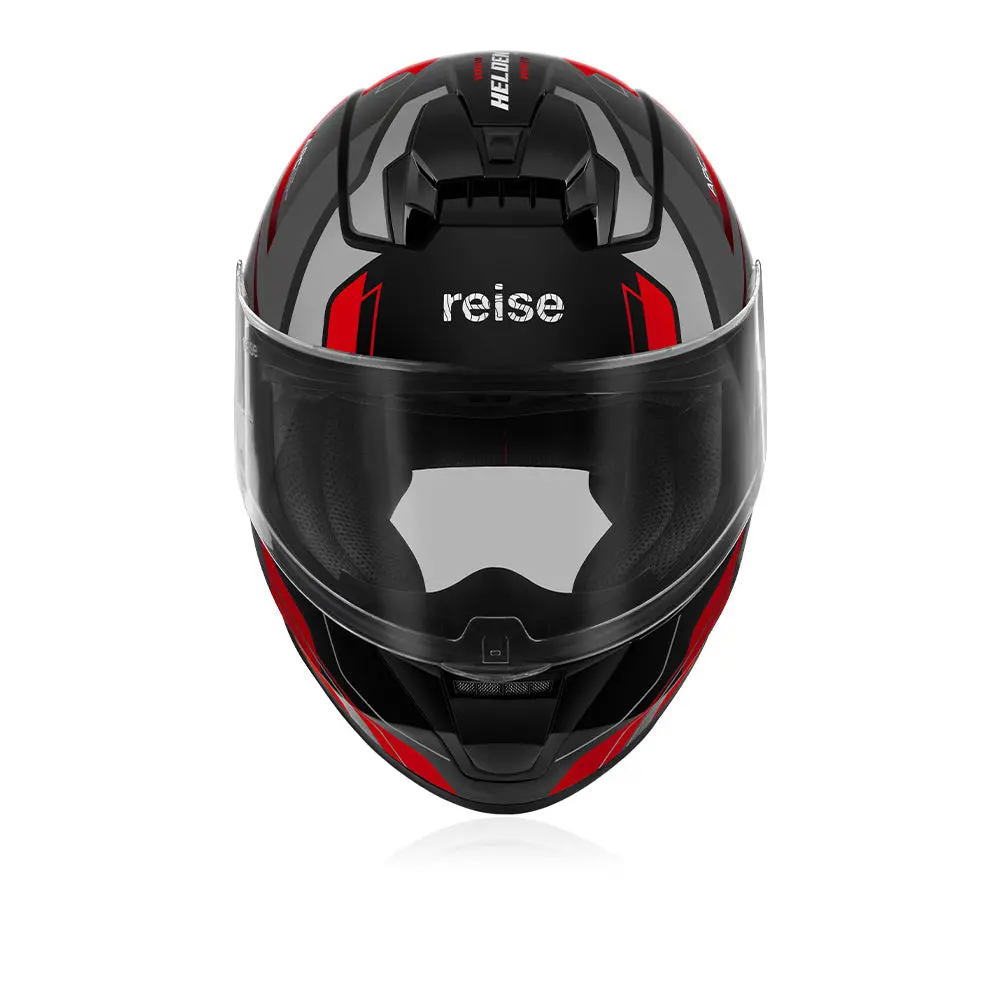 Helden Helmet - Red / Black Gloss 3