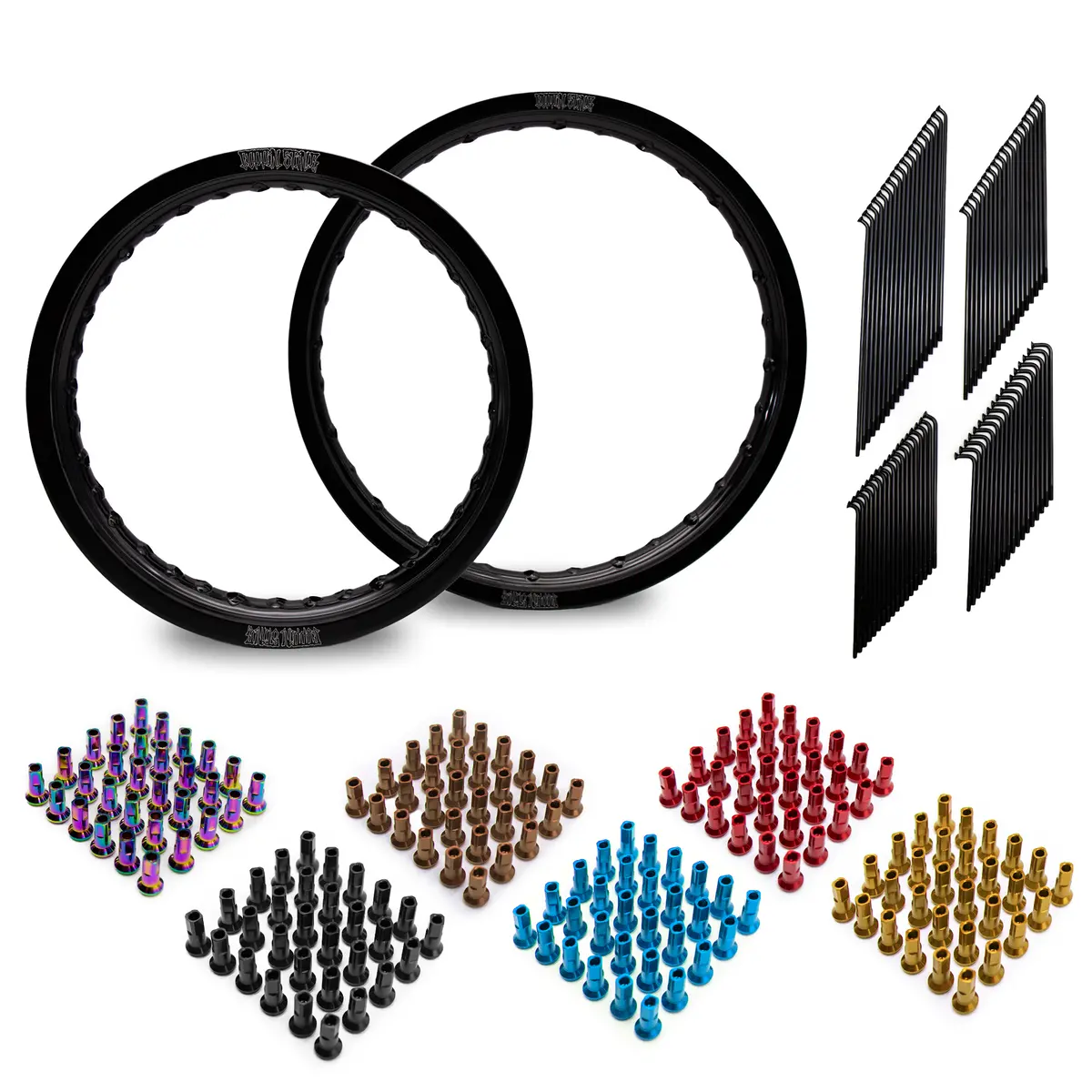 Wheel Builder Kit - Rims, Spokes, Nipples - Crf 110F 1