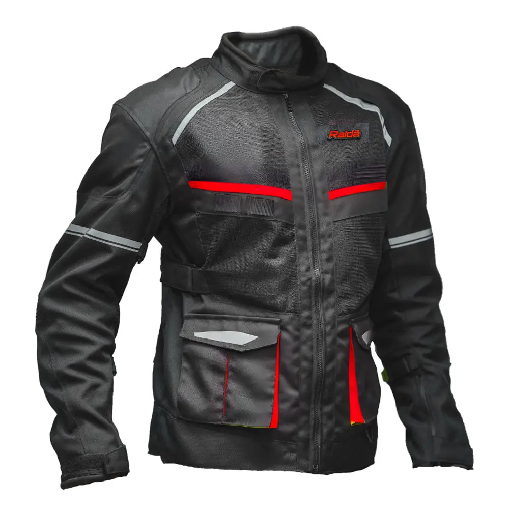 Rover - Sumer Adventure Touring Jacket (Red) 2