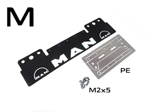 Rear Rubber Fenders For 1/14 Tamiya Rc Truck Trailer Tipper Scania 770S R620 Man Actros 3363 Volvo 5