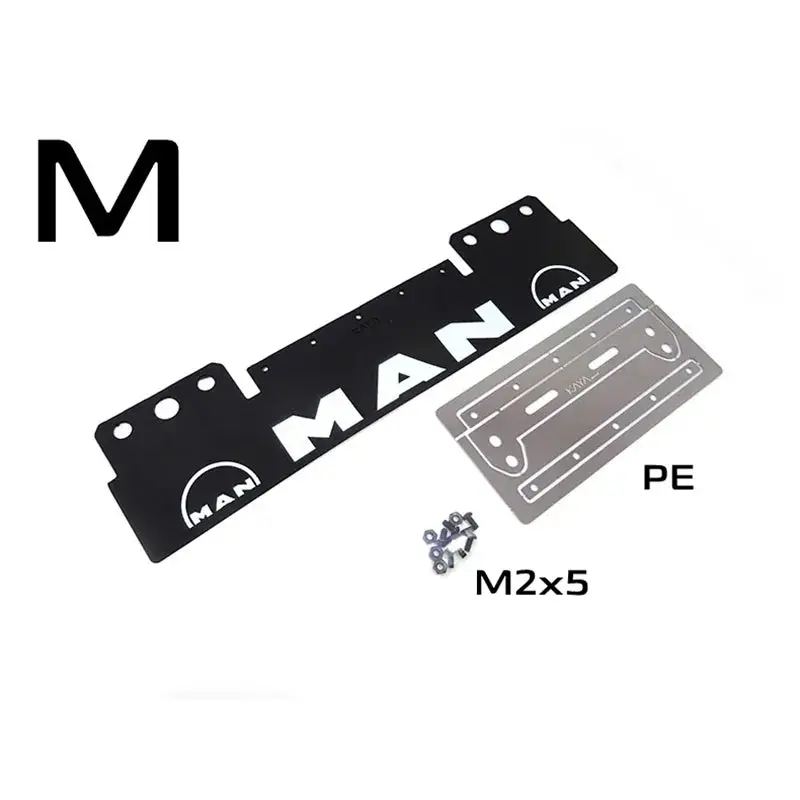 Rear Rubber Fenders For 1/14 Tamiya Rc Truck Trailer Tipper Scania 770S R620 Man Actros 3363 Volvo 3