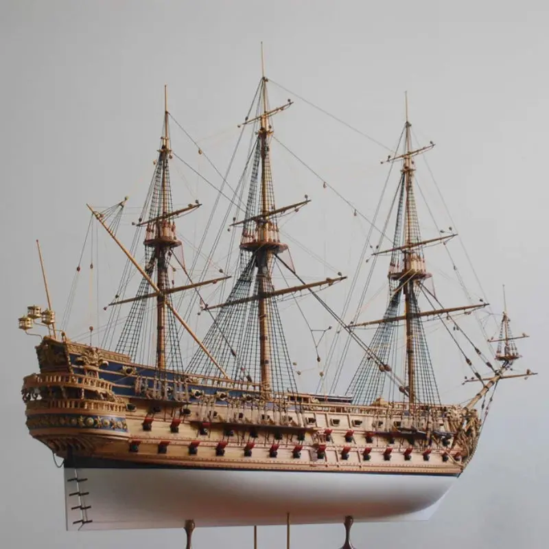 1/50 San Felipe First Class Battleship Wood Model Ship Kit 1