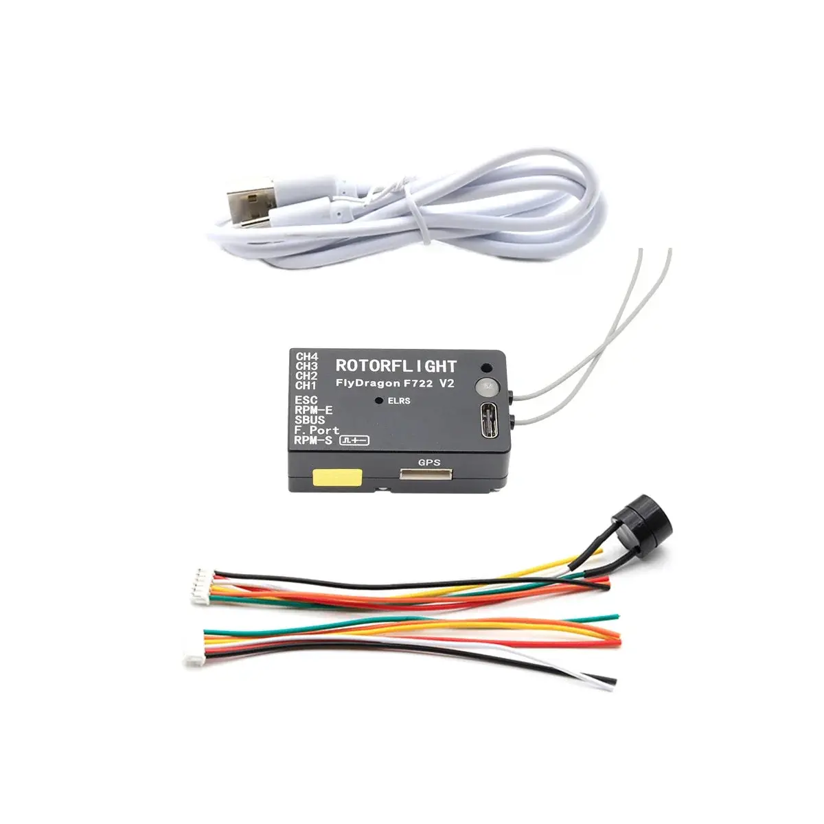 Xinyue Steam Flydragon Gyroscope Rotorflight Flight Control  Built-In Receiver For Rc Helicopter 1
