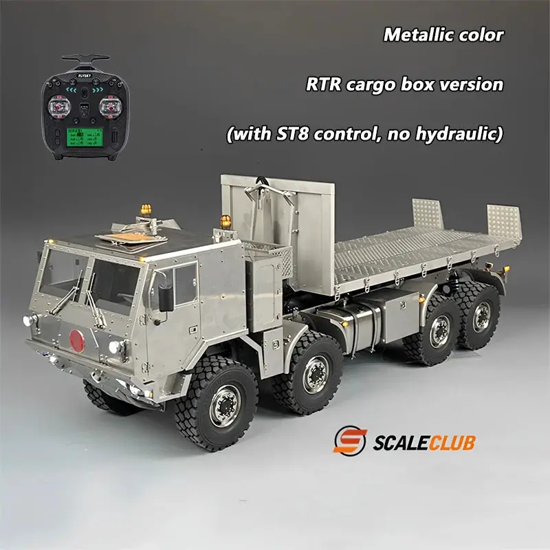 Scaleclub 1/14 T815 Metal Military Truck Rtr 2