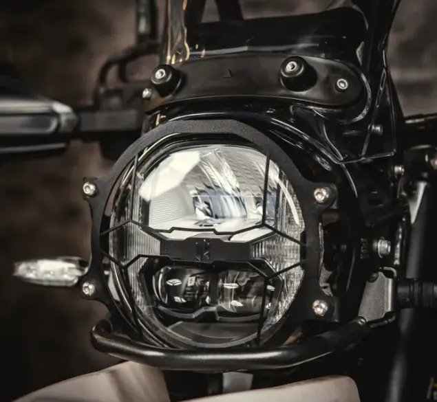Zana Headlight Grill For Hero Xpulse 210 – Black 1