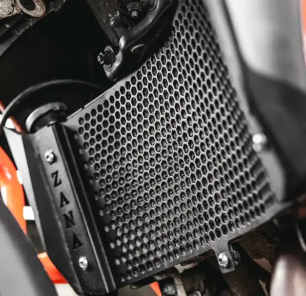 Zana Radiator Guard Honeycomb (Black) For Ktm Adv 390 2025 1