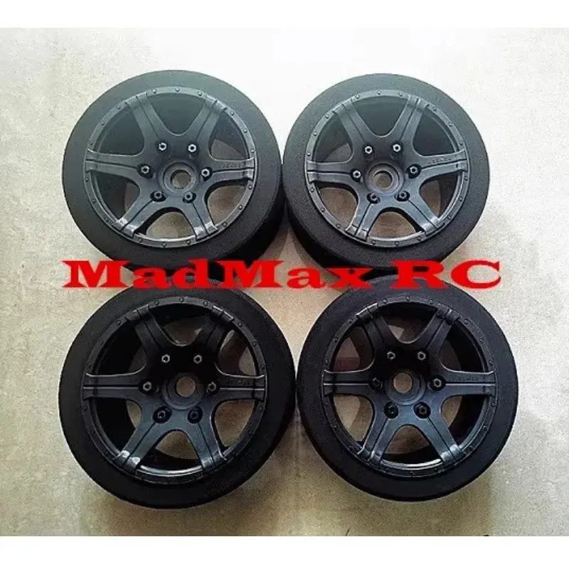 4Pcs Madmax Super Light Wheels For Losi 5Ive-B Losi 5Ive-T 2.0 Losi Dbxl-E Baja 5B 190Mmx83mm 24Mm Hex 1