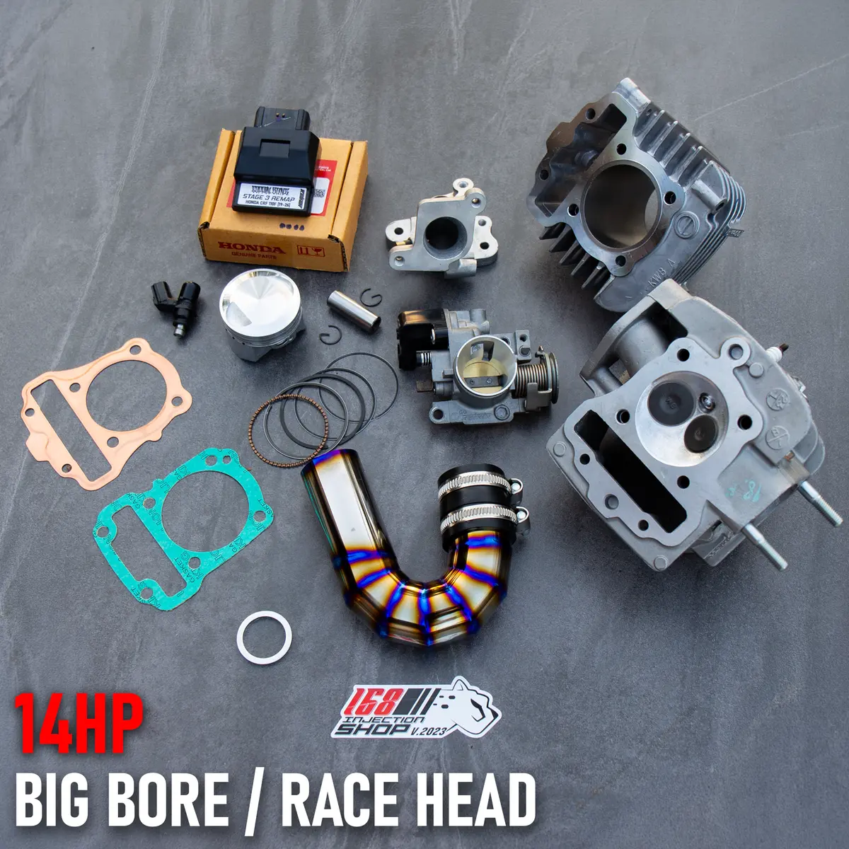 Stage 3 Re-Map Kit + Ecu - Crf 110 (Efi) 1