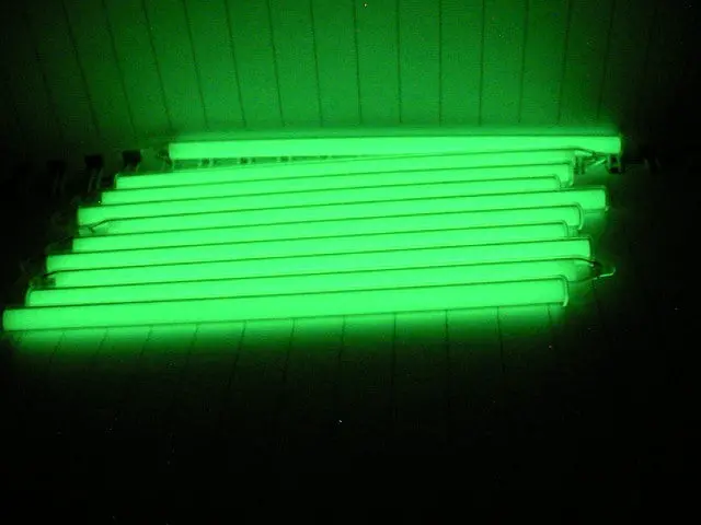 Long Size Green Tritium Trachea 5X100mm Self-Luminous 15 Years 2