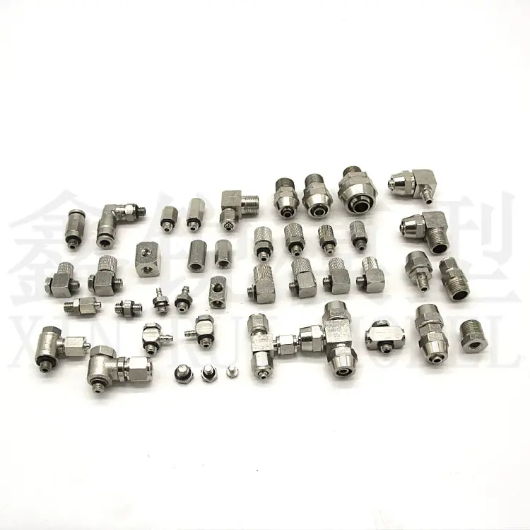 M3 M5 M6-4Mm/6Mm 1/14 Rc Hydraulic Excavator Model Miniature Hydraulic Connector Diy 1
