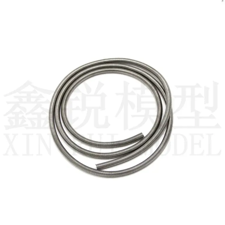 4Mm 6Mm Stainless Steel Spring Tube Sleeve For 1/14 Rc Hydraulic Excavator Model 1