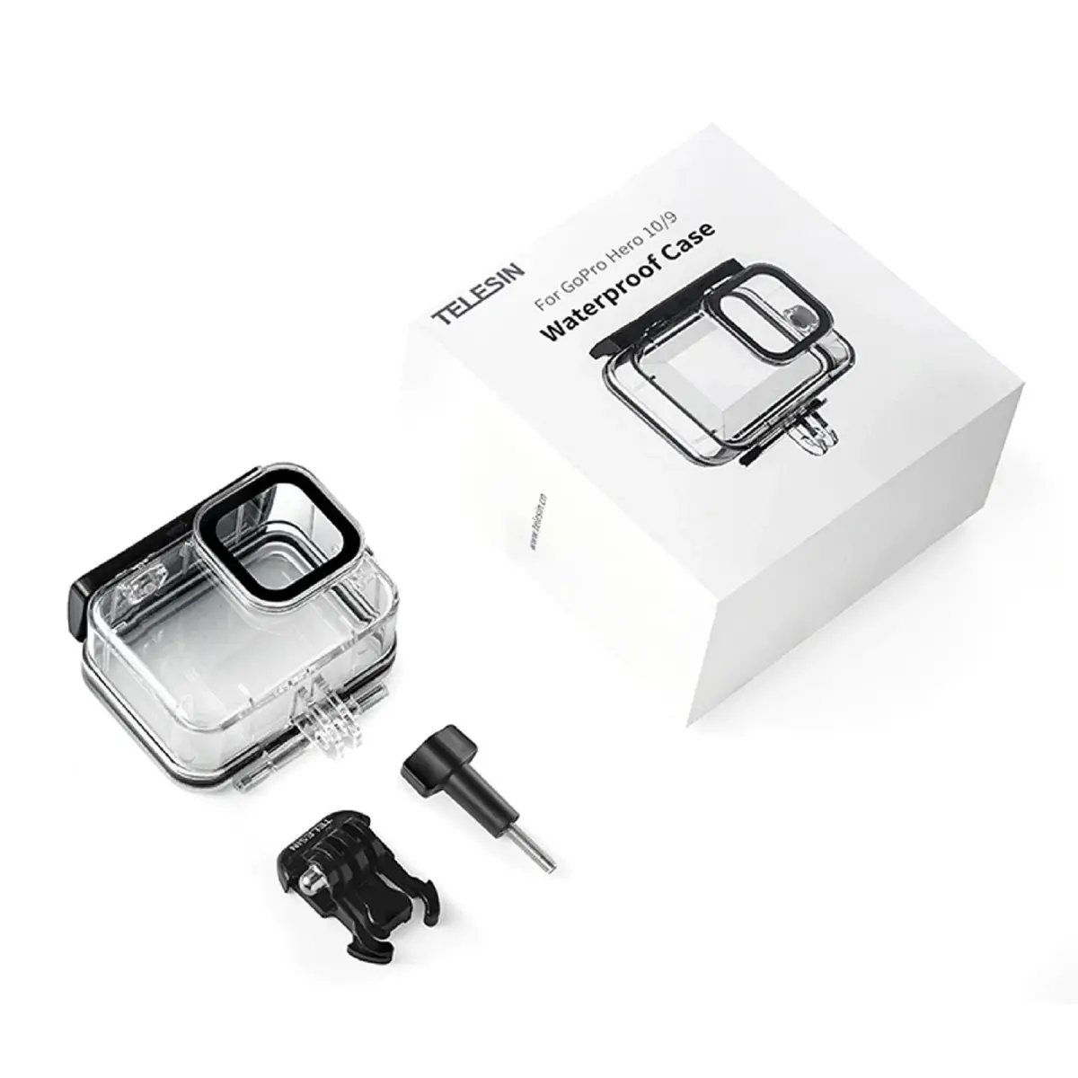 Telesin Case Telesin Waterproof For Gopro Hero 9 / Hero 10 / Hero 11 / Hero 12 / Hero 13 1