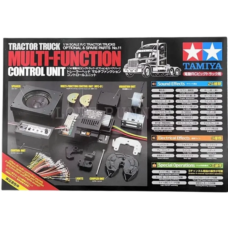 1/14 Tamiya Rc Tractor Truck Sound  Light Kit Mfc01/Mfc03 56511/56523 1