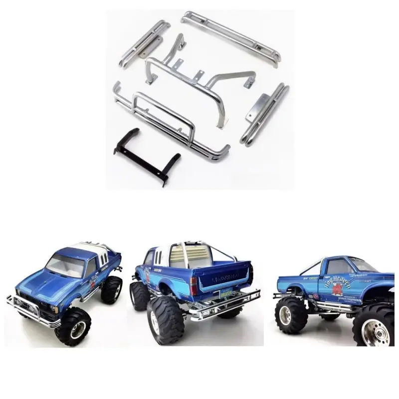 Metal Bumper 1/10 Tamiya Bruiser  Hilux Tf2  Remote Control  Pickup 1