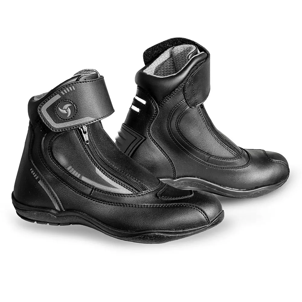 Tourer - Urban/Short Tour Motorcycle Riding Boots (Grey) 1