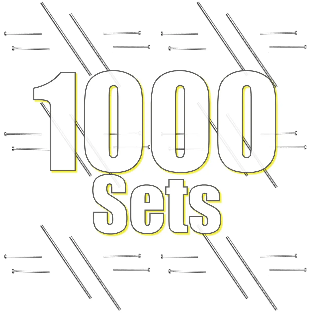Premium Axles 1000 Individual Sets (6000 Pcs) Value Pack (55% Off & Free Shipping World-Wide) 1