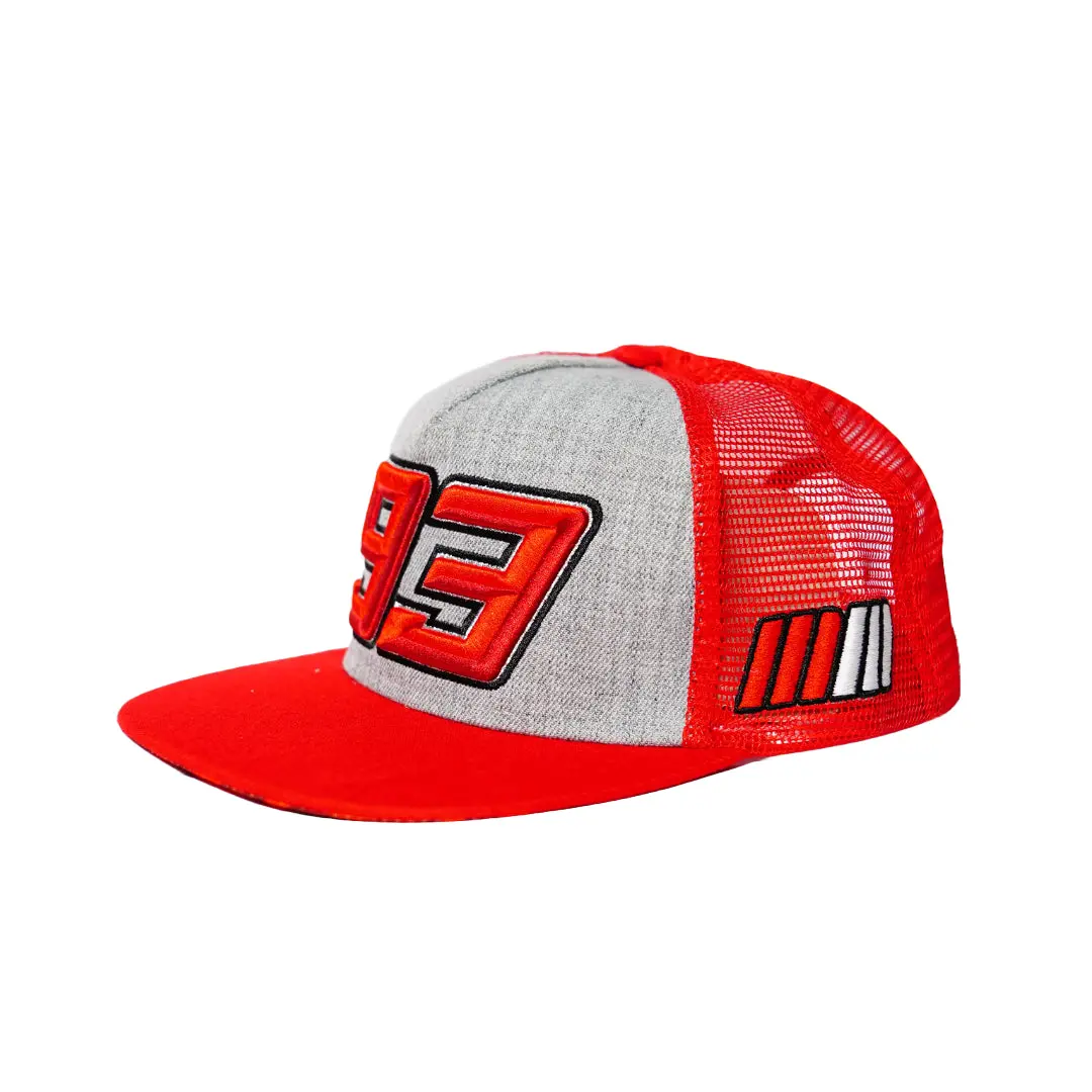 Mm93 Grey Red Official Cap 1