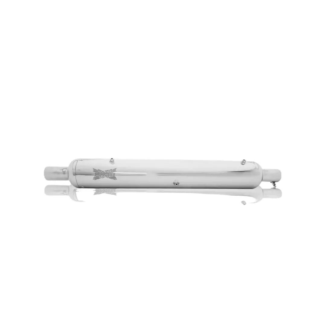 Moto Torque Replica - Chrome (Bs4) Performance Exhaust 1