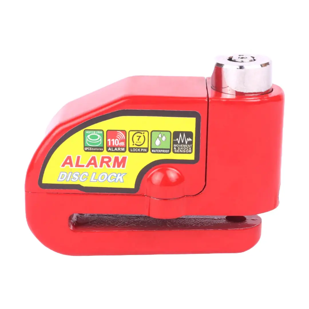 Disclock With Alarm – Red, Blue, Yellow 1