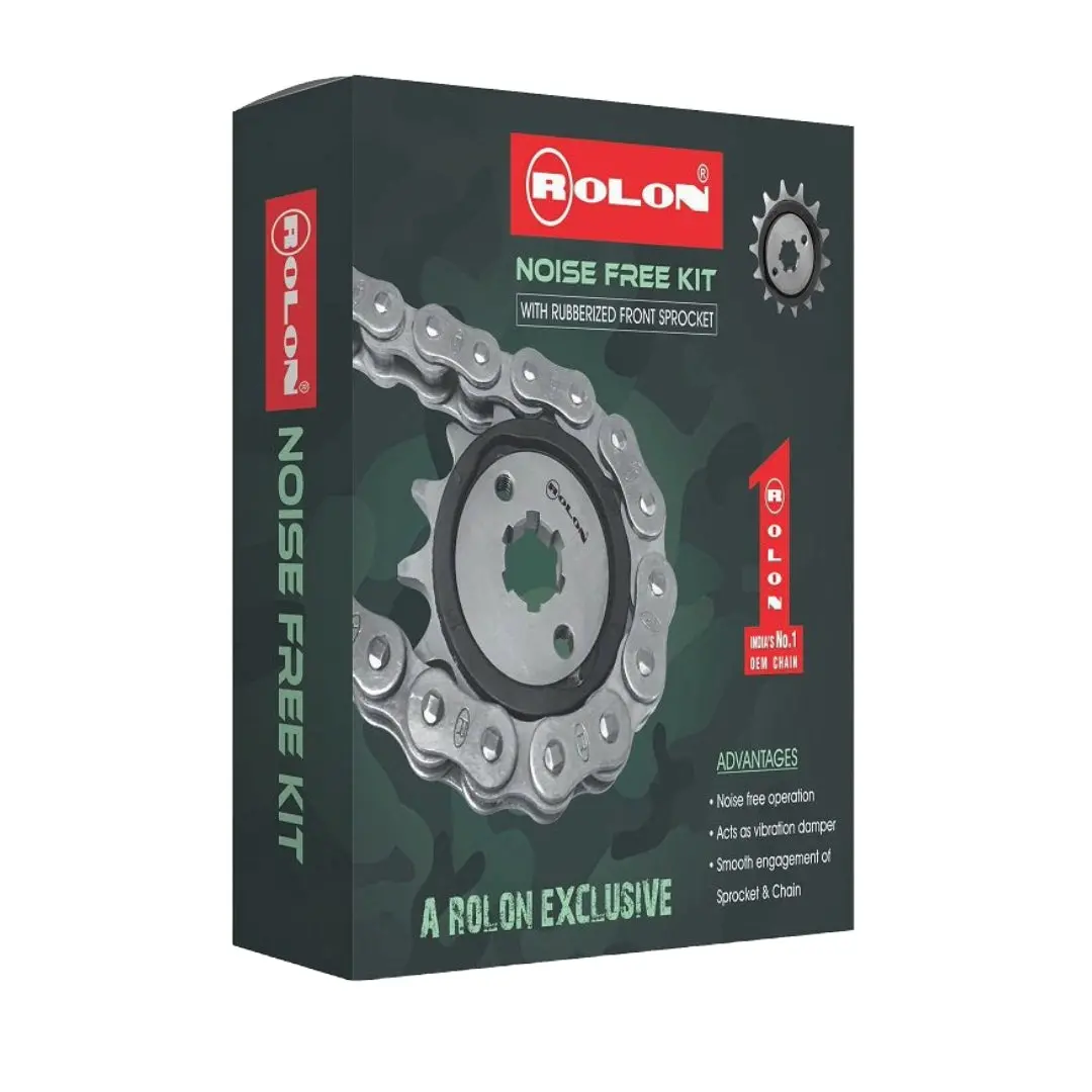 Rolon Yezdi Roadster/Adv Chain Sprocket Kit (Hnxr401nf) 1