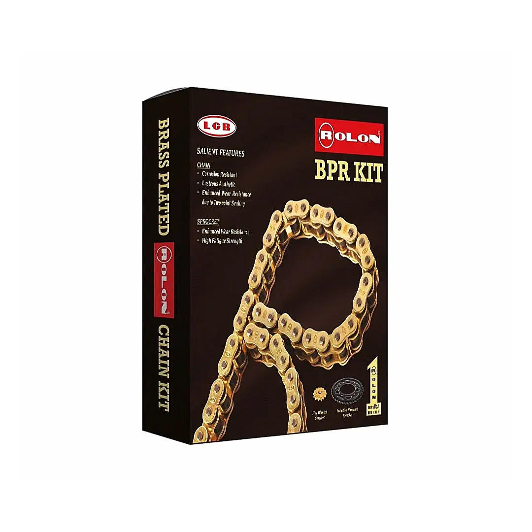 Rolon Brass Chain Sprocket Kit For Jawa Perak 1