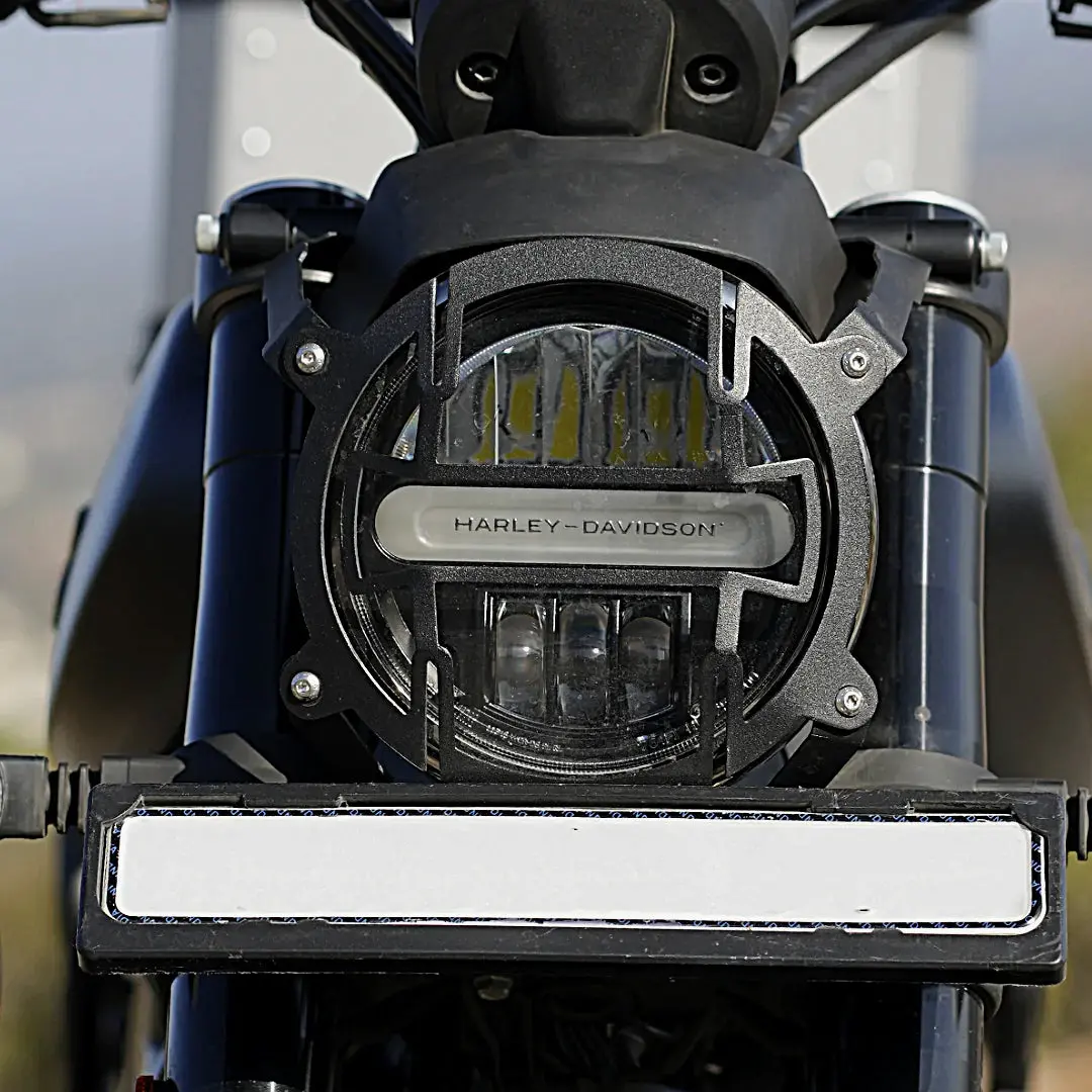 Mototorque Headlight Guard For Harley Davidson X440 1