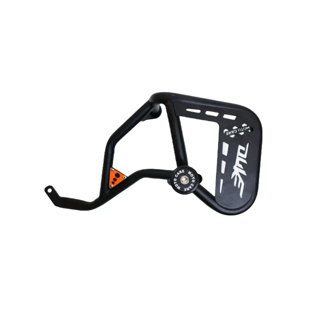 Moto Care Crash Guard With Dual Sliders (Black) For Ktm Duke 390 Gen-3 1