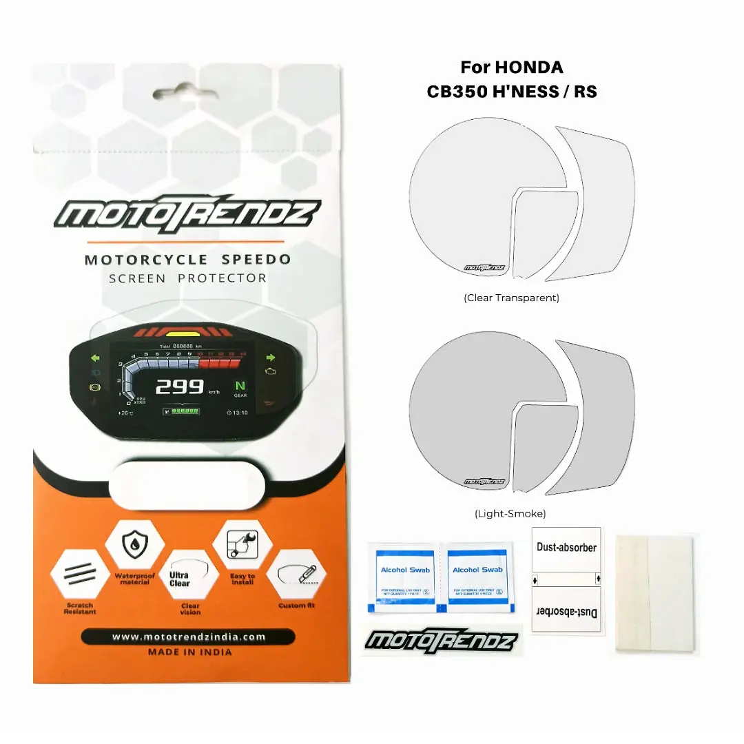 Speedo Screen Protector For Honda H'ness/Rs Cb350 1