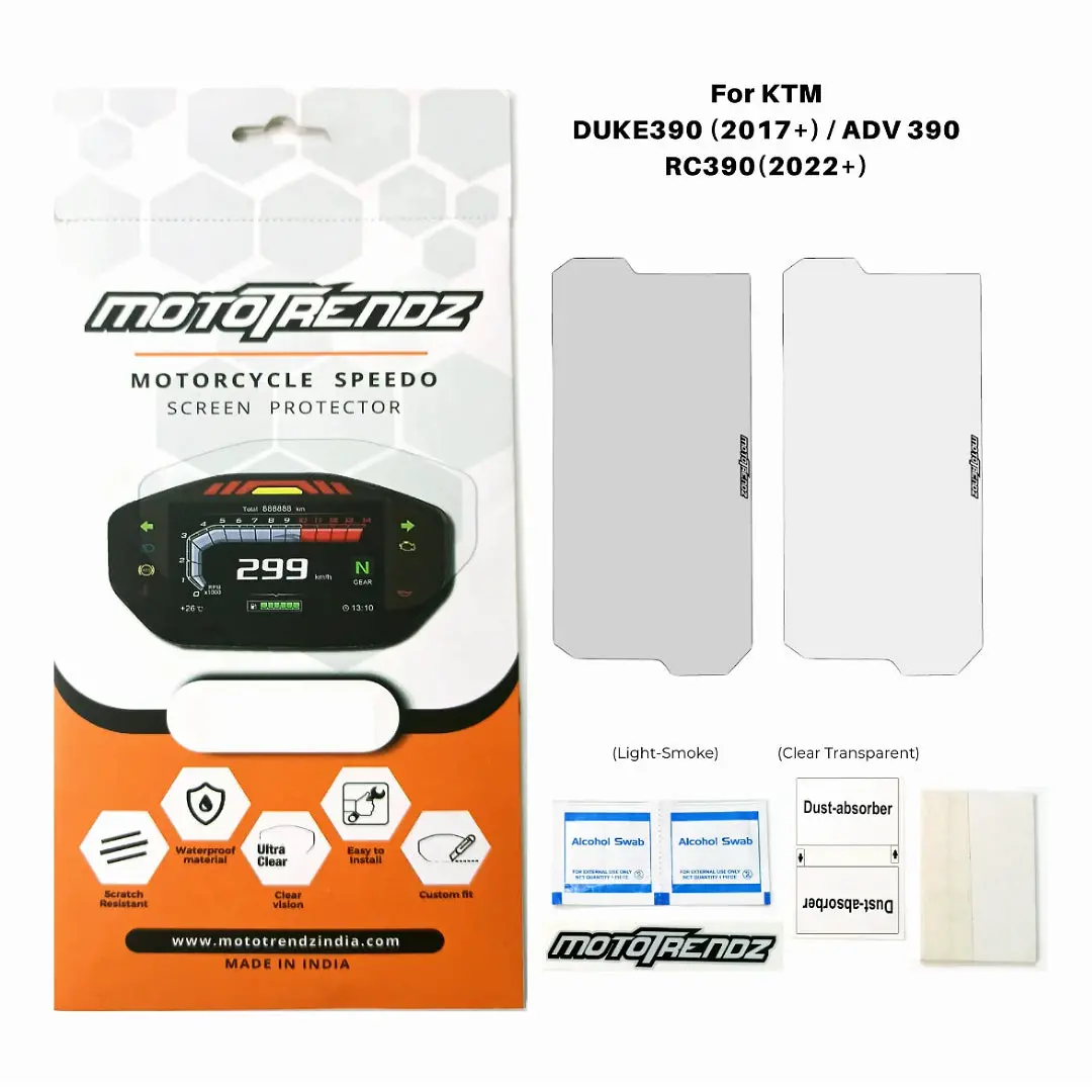 Speedo Screen Protector For Ktm Duke390/Adventure 390/Rc390 (2022 Model) 1