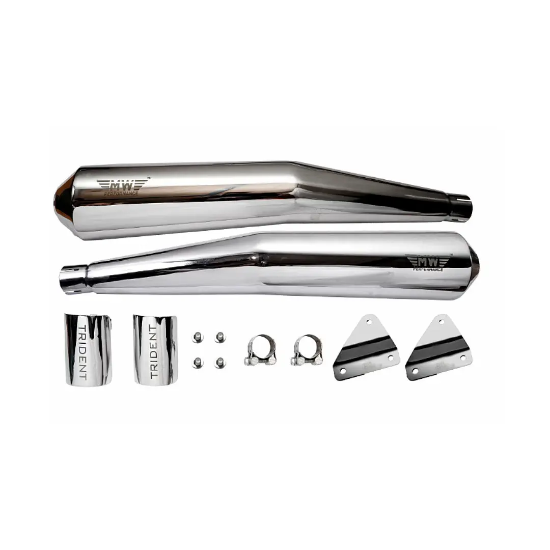 Mw Trident Exhaust For Interceptor And Gt 650 2