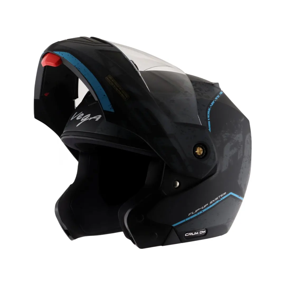 Vega Crux Dx Victor Dull Black Grey Helmet 1