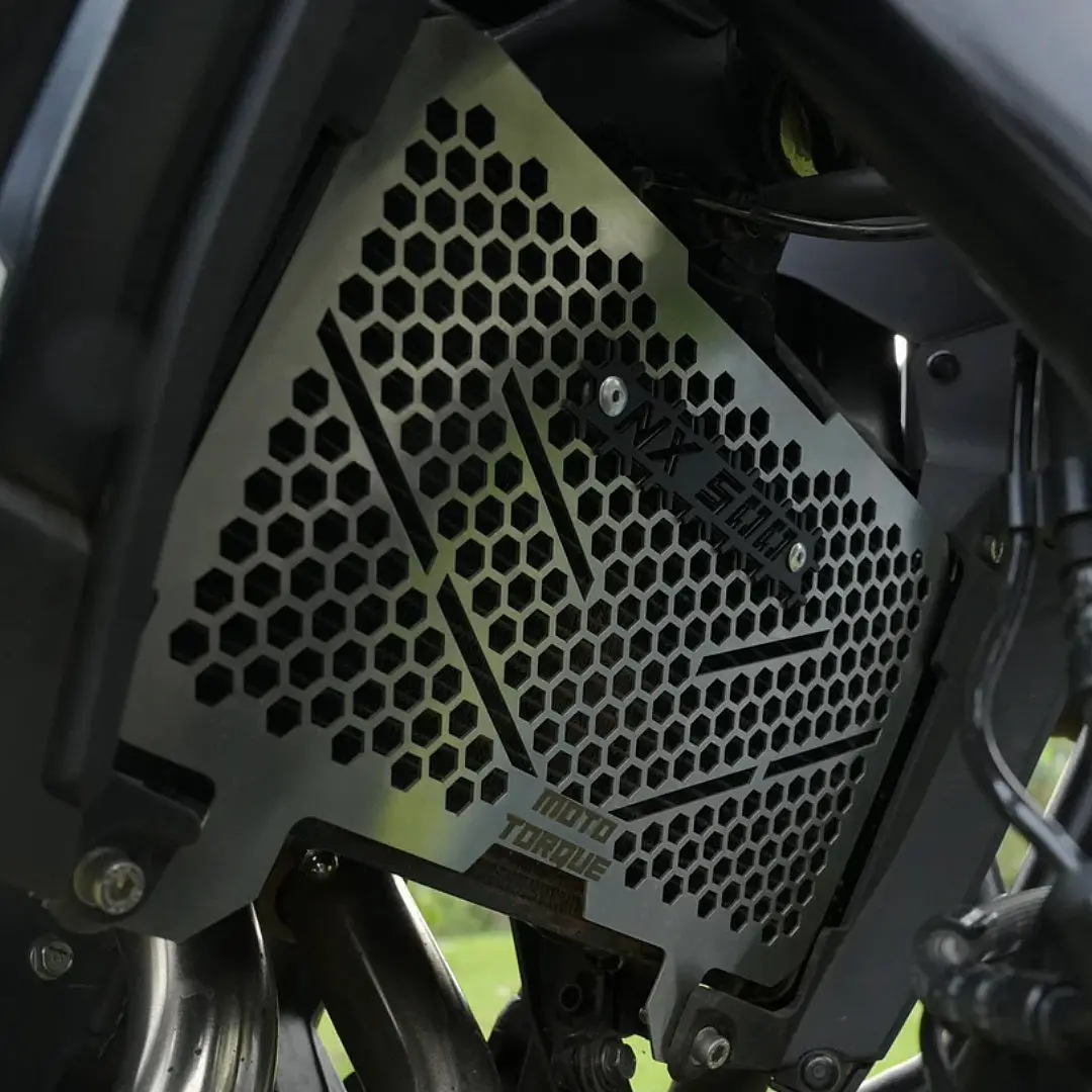 Moto Torque Stainless Steel & Mild Steel Radiator Guard For Honda Nx500 1