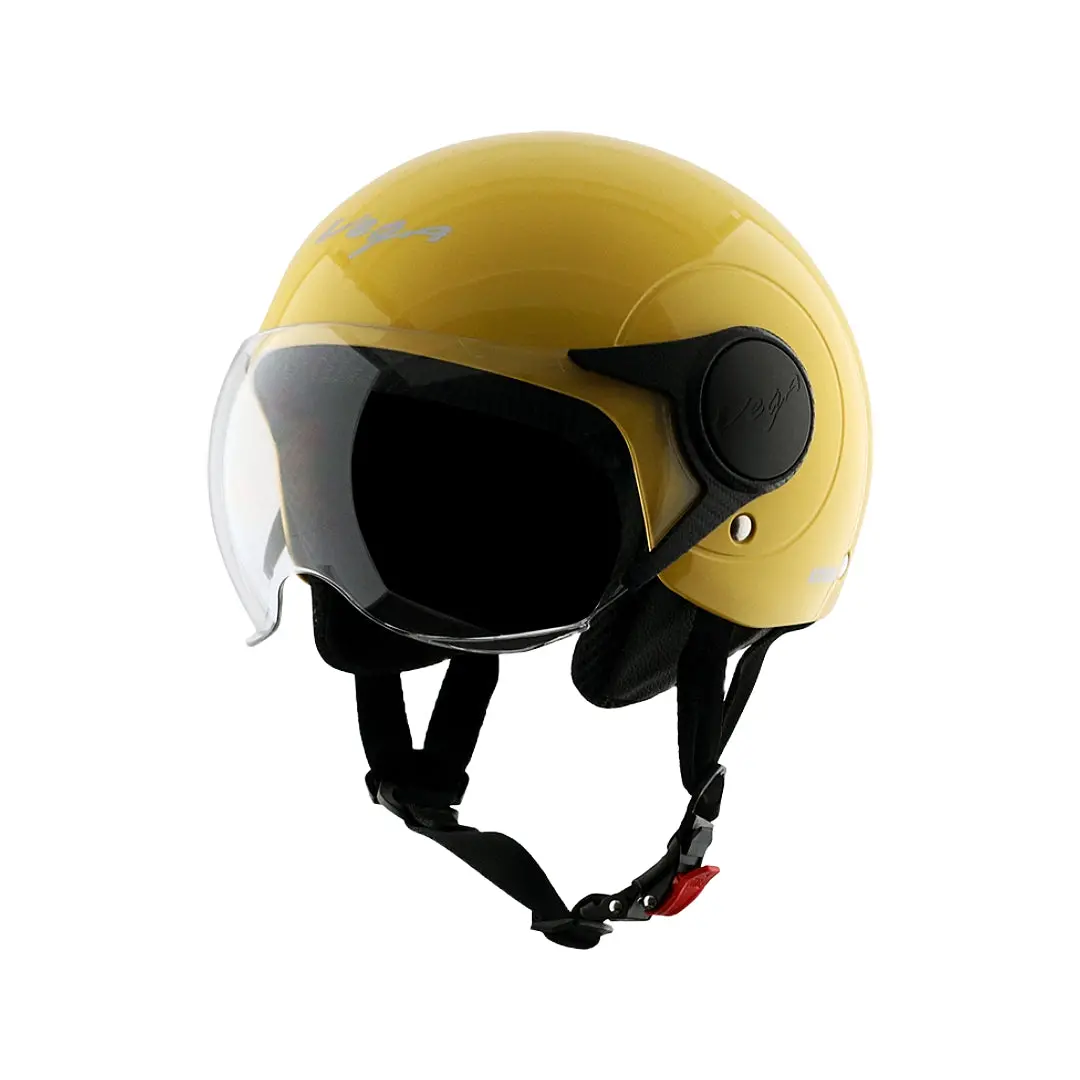Vega Atom Yellow Helmet With Free Balaclava 1