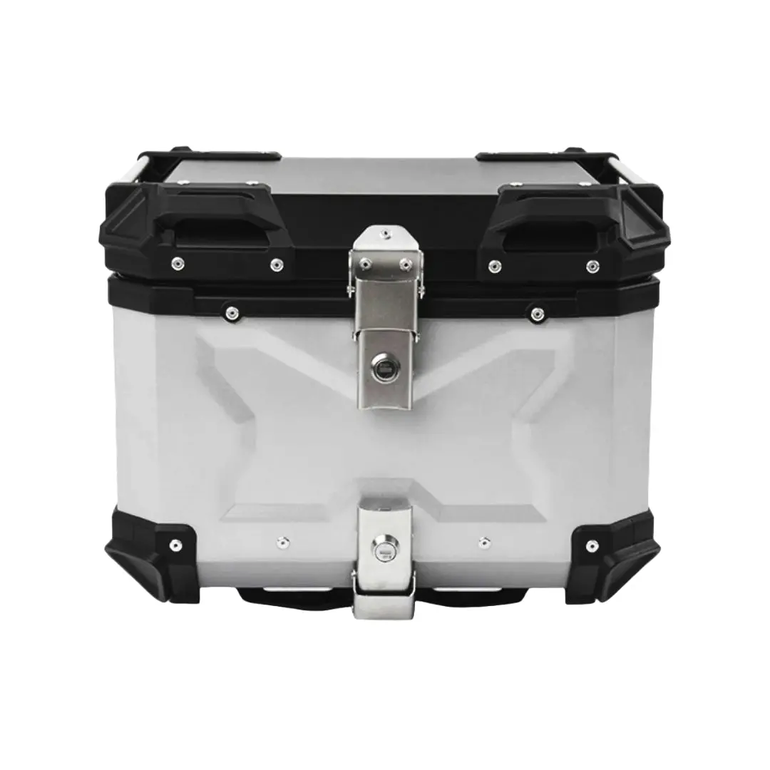 Motorcycle Top Box-Lgp X Type-45L Silver Premium 1