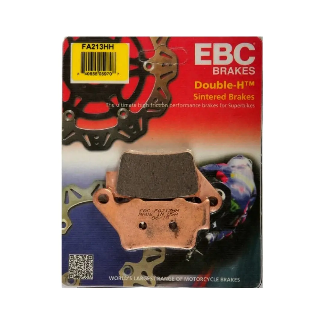Ebc Double-H Sintered Rear Brake Pads For Indian Scout (2017-2018) Fa213hh 1
