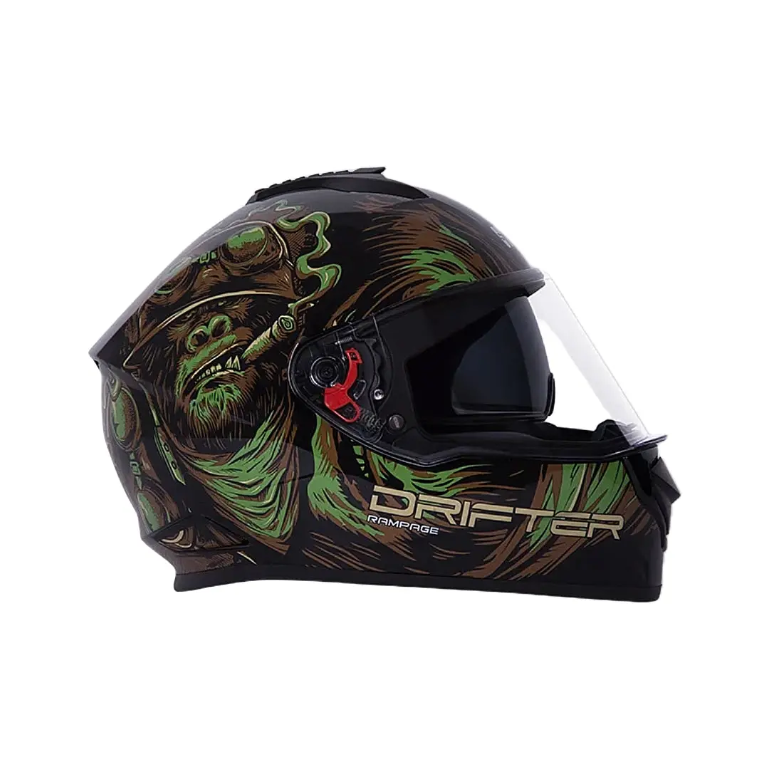 Studds Drifter D3 Black N3 Green 1