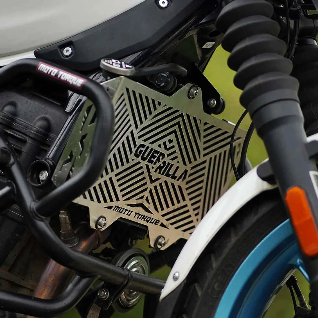 Mototorque Guerrilla 450 Radiator Guard (Ss) 1