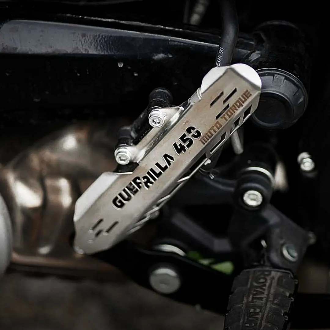 Mototorque Guerrilla 450 Rear Master Cylinder Guard (Ss) 1